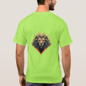 T-shirt conception géométrique moderne (Dos)