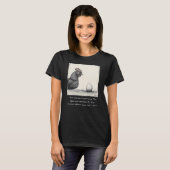 T-shirt Conception graphique amusante de poulet #3 (Devant entier)