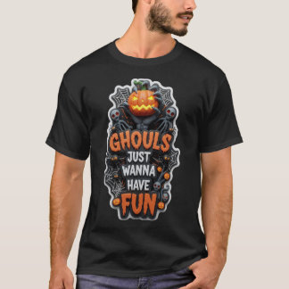 T-shirt Conception graphique amusante et effrayante pour H