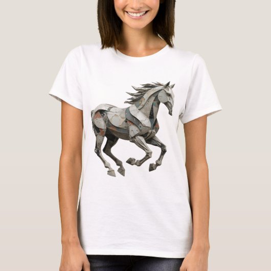 T-shirt Conception graphique ART ABSTRAIT Gris Cool (Devant)