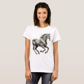T-shirt Conception graphique ART ABSTRAIT Gris Cool (Devant entier)