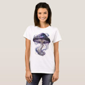 T-shirt Conception graphique ART ABSTRAIT Or net (Devant entier)