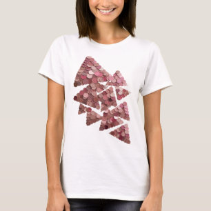 T-shirt Conception graphique ART ABSTRAIT rose chic
