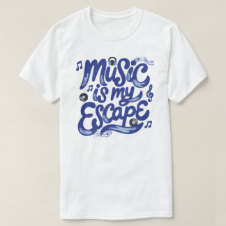 T-shirt Conception Graphique Artistique Moderne - Musique