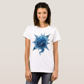 T-shirt Conception graphique Balle d'Eau Bleu vif (Devant entier)