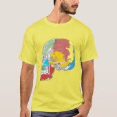 T-SHIRT CONCEPTION GRAPHIQUE COLORÉE (Devant)