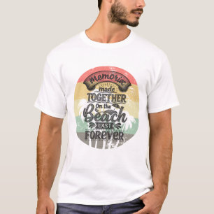 T-shirt Conception graphique de citation de souvenirs de p