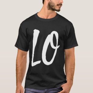 T-shirt Conception graphique de couple assorti Lo Ve Love