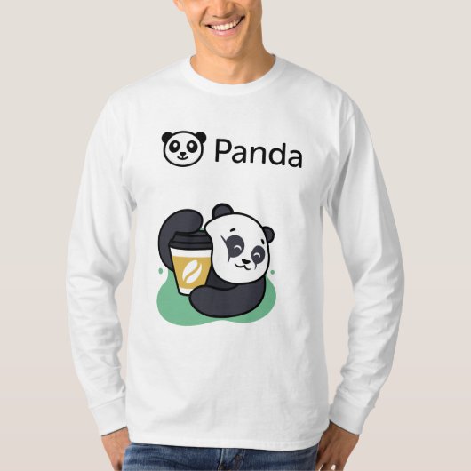T-shirt Conception graphique de Panda (Devant)