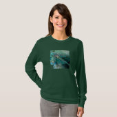 T-shirt Conception graphique de poissons d'Aqua (Devant entier)