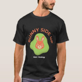 T-shirt Conception Graphique d'Oeuf de Pâques Rétro Bunny (Devant)