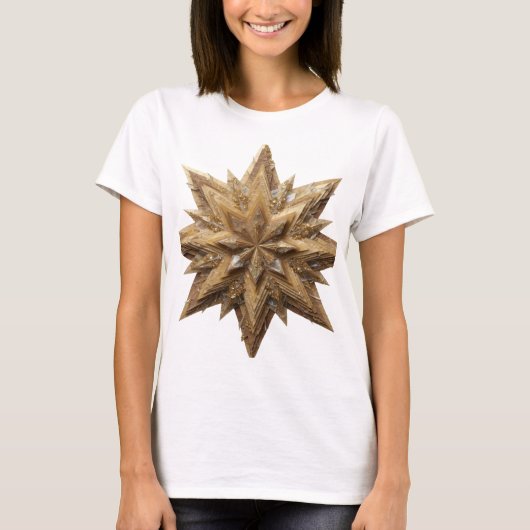 T-shirt Conception graphique Fresh Silver GOLDEN STAR (Devant)