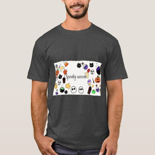 T-shirt Conception graphique originale de la saison effray (Devant)