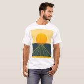 T-shirt Conception graphique rétro (Devant entier)
