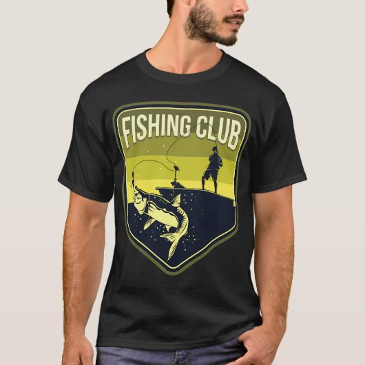 T-shirt Conception Graphique Rétro Jésus Pêche (Devant)