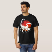 T-shirt Conception graphique | Scorpion Silhouette (Devant entier)
