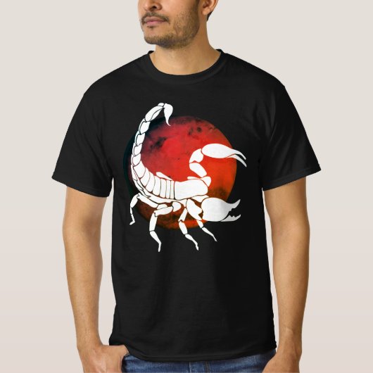 T-shirt Conception graphique | Scorpion Silhouette (Devant)