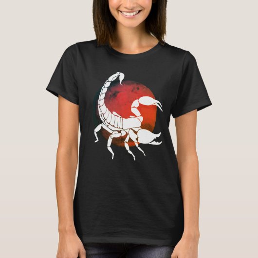 T-shirt Conception graphique | Scorpion Silhouette (Devant)