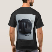 T-shirt Conception graphique sombre moderne (Dos)