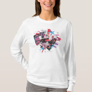 T-shirt Conception grunge de Supergirl