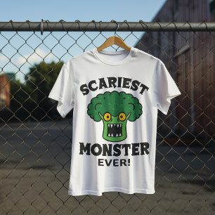 T-shirt Conception Halloween drôle de monstre de brocoli l