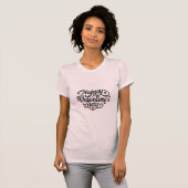T-shirt Conception Heureuse Sainte-Valentin (Devant entier)