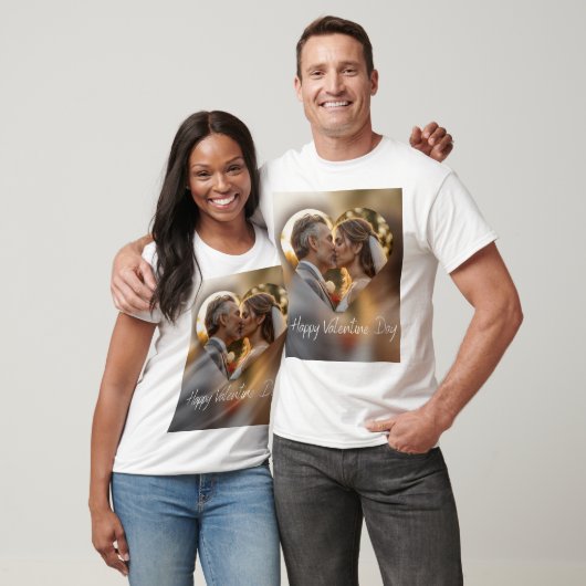 T-shirt Conception Heureuse Sainte-Valentin (Unisexe)