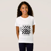 T-Shirt Conception Inspirée des Échecs Classiques (Devant entier)