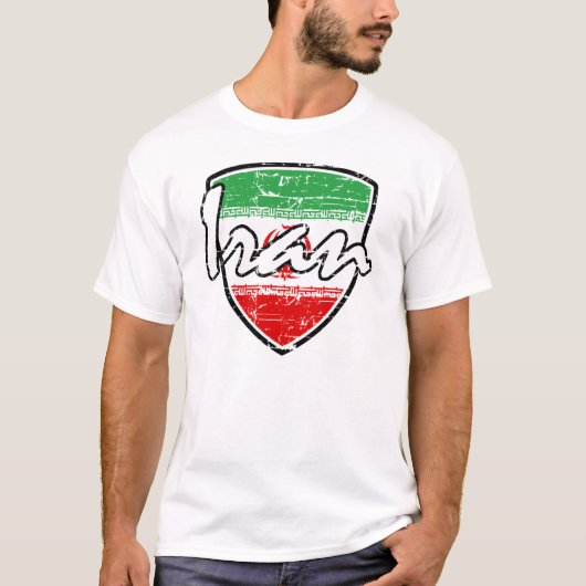 T-shirt Conception iranienne de bouclier (Devant)