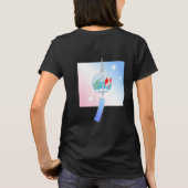 T-shirt Conception japonaise "cloche de kanji de vent " (Dos)