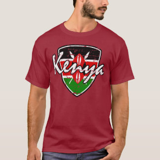 T-shirt Conception kenyane de bouclier