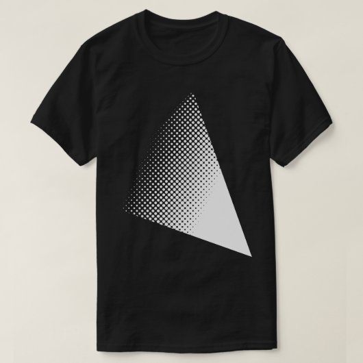 T-shirt conception matricielle triangulaire (Design devant)