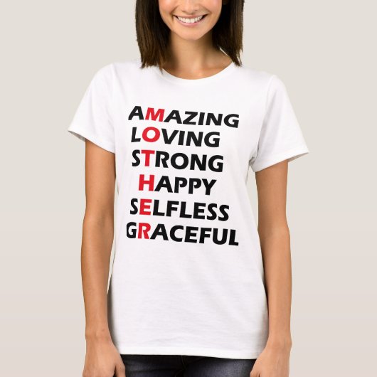 T-shirt conception mère (Devant)