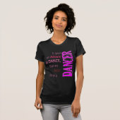 T-shirt Conception mignonne de danseur de danse (Devant entier)