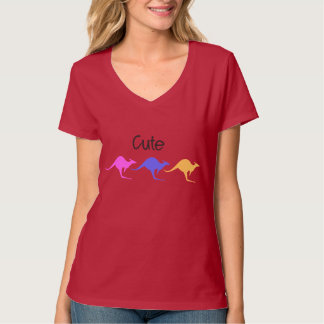 T-shirt Conception mignonne de kangourou