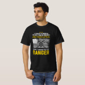 T-shirt Conception militaire des Rangers (Devant entier)