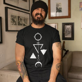 T-shirt Conception minimale de tatouage
