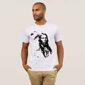 T-SHIRT CONCEPTION MODERNE DE NATIVE AMERICAN SIOUX CHIEF (Devant entier)