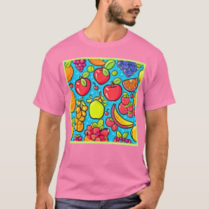T-shirt Conception Motif fruitée