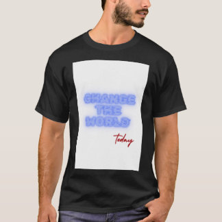 T-shirt Conception motivationnelle surdimensionnée