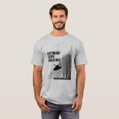 T-shirt Conception Motivative Clever Fox (Devant entier)