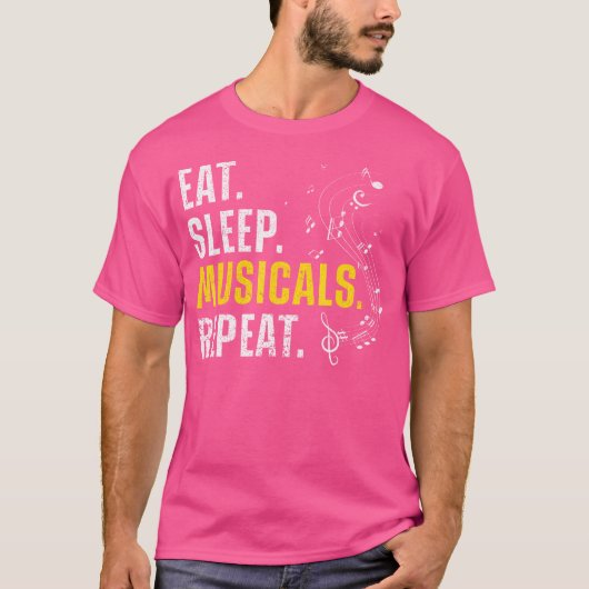 T-shirt Conception Musicale cool Pour Hommes Femmes Broadw (Devant)