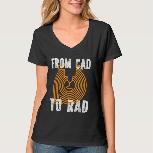 T-shirt Conception Nerd d'impression CAO/3D/Rad pour Lover (Devant)