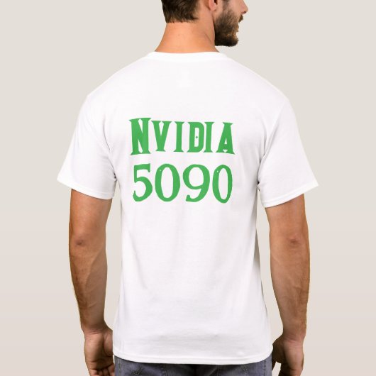 T-shirt Conception Nvidia 5090 (Dos)