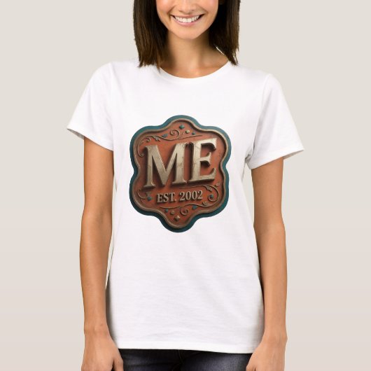 T-shirt Conception Or Moderne ME EST 2002 (Devant)