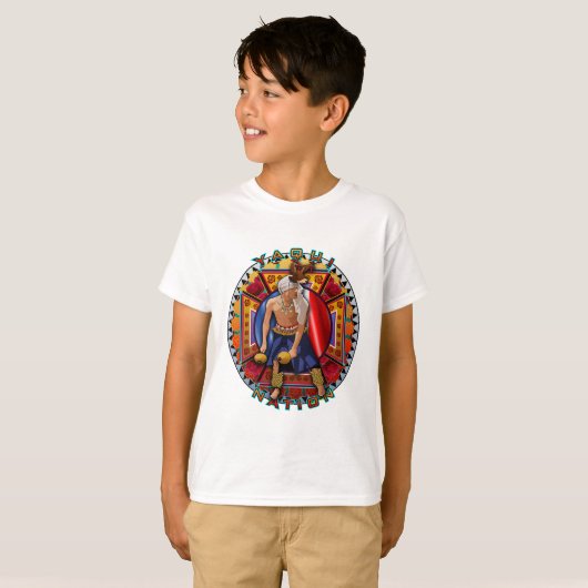 T-shirt Conception originale de danseur de cerfs communs (Devant entier)