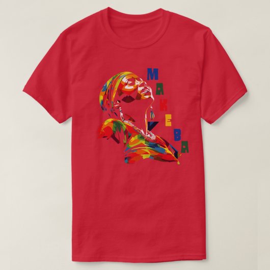 T-shirt Conception originale de Miriam Makeba (Design devant)