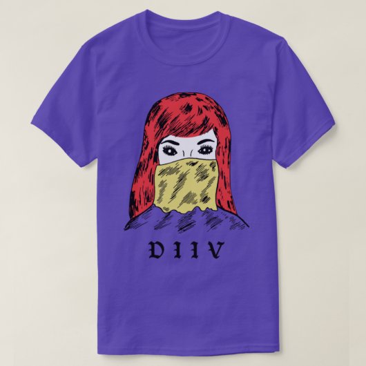 T-shirt Conception originale du ventilateur DIIV (Design devant)