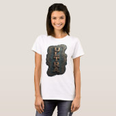 T-shirt Conception ORLA Doré Gras (Devant entier)