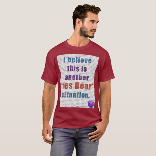 T-shirt Conception oui chère (Devant entier)